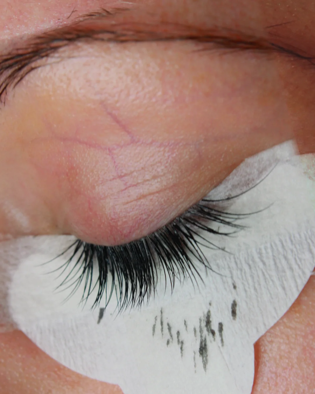 Client&rsquo;s lashes, after treatment at Benito